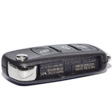 AK001052 for VW Folding Remote Key 3 Button 434MHz ID48 5K0 837 202 AD