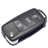 AK001063 for VW Skoda Flip Key 3 Button 433MHz ID48 3T0 837 202 H