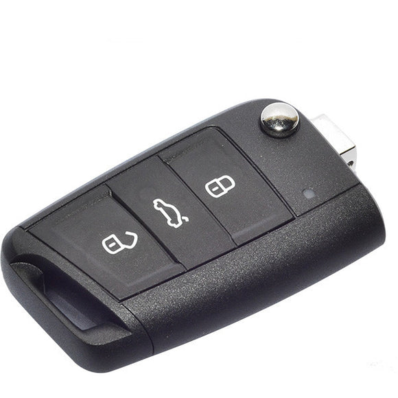 AK001067 for VW Golf Polo Touran ETC Flip Key 3 Button 434MHz ID48 5G0 959 753 M