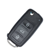 AK001082 for VW Flip Remote Key Keyless 3 Button 433MHz 5K0 837 202 BN