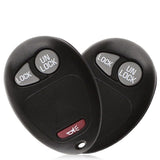 AK013012 for Buick 2+1 Button Remote Key 315MHz FCC ID L2C0007T