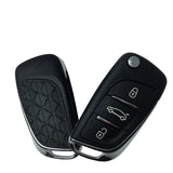 AK016017 Original for Citroen DS Flip Remote Key 3 Button 433MHz ID46