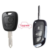 AK016021 for Citroen C2 FSK Remote Control Key 3 Button ID46 PCF7941 433MHz