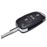 AK016021 for Citroen C2 FSK Remote Control Key 3 Button ID46 PCF7941 433MHz
