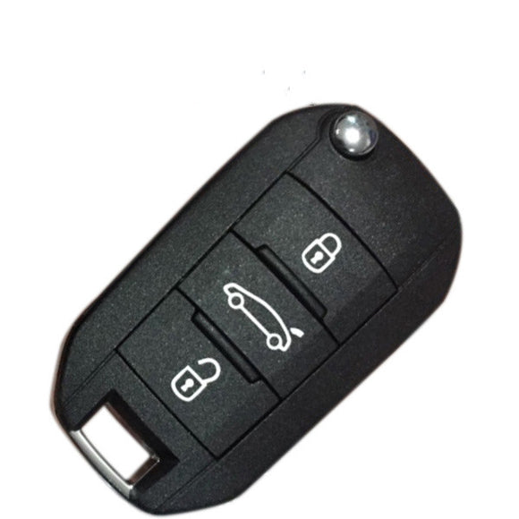 Original 3 Buttons 434MHz Flip Remote Key for Citroen C4L - ID46