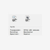 After Market 433Mhz M3N-40821302 Smart Key PCF7939M / HITAG AES / 4A chip for Fiat 500X 500L 3 Button