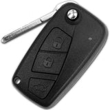 After Market 71749494 Flip Remote Key 433Mhz 48 chip for Fiat Ducato Citroen Jumper 3 Button