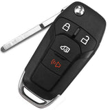 After Market N5F-A08TAA Flip Remote Key 315Mhz PCF7945P / HITAG PRO / 49 chip for Ford Transit 3+1 Button