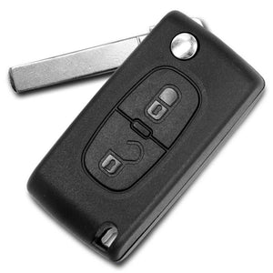 After MarketWG Flip Remote Key 433Mhz PCF7961A / HITAG 2 / 46 chip for Peugeot 3008 5008 Citroen Berlingo 3 Button