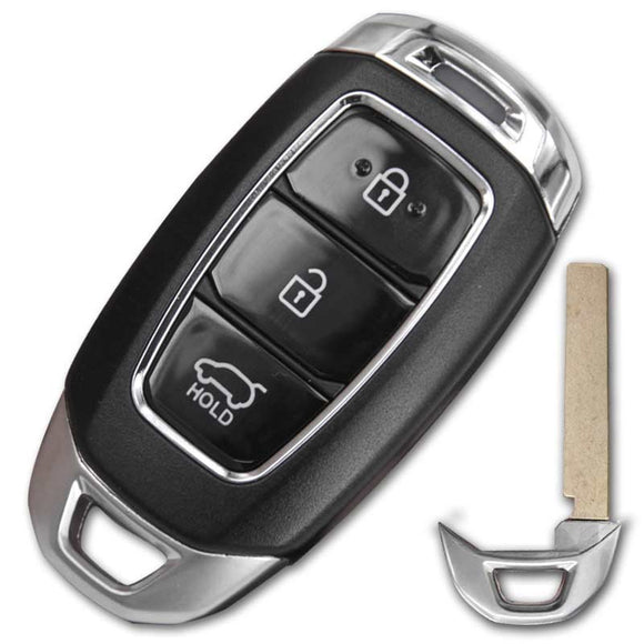 Aftermarket 95440-J9100 Smart Key 433MHz NCF29A1X / HITAG 3 / 47 chip for Hyundai Kona 3 Button 95440J9100