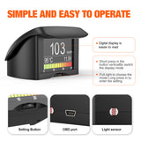 Automobile On-board Computer Display ANCEL A202 Car Digital Speed Fuel Consumption Temperature Gauge OBD2 Monitor