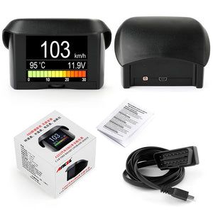 Automobile On-board Computer Display ANCEL A202 Car Digital Speed Fuel Consumption Temperature Gauge OBD2 Monitor