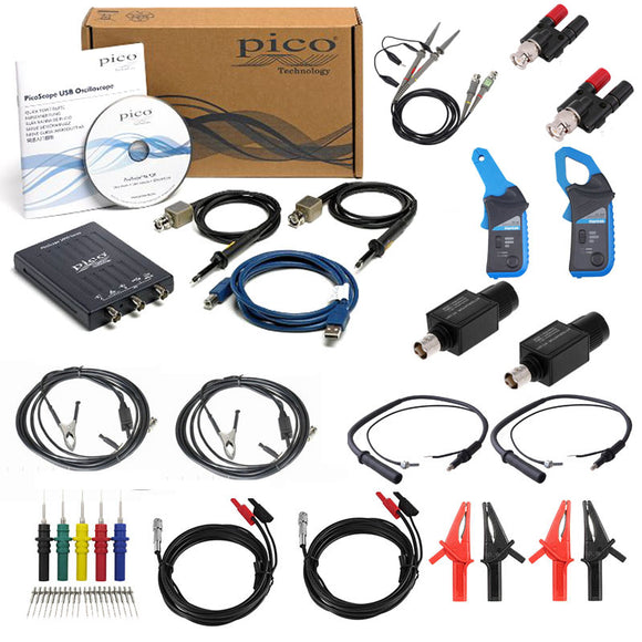 [Automotive Oscilloscope Starter Kit] PicoScope 2204A Full Kit 2 channel 10MHz, 8-bit Oscilloscope