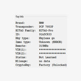 (315Mhz) BMW 9337240-01 Smart Key For BMW
