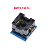 3pcs/set SOP16 to DIP8 Adapter+SOP8 150mil 200mil 300mil Socket for EZP2010 EZP2013 CH341A TL866CS TL866A Programmer