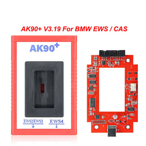 Best Quality AK90+ V3.19 Key Programmer for BMW EWS CAS AK90 KEY-PROG (Red PCB)