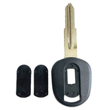 Blank Transponder key Shell For Buick Excelle For Chevrolet Car Key Cover Case With Uncut Blade with right blade no logo 5pcs