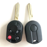 2017-2019 Ford 5-Button Remote Smart Key SHELL w/ Hatch for M3N-A2C931426 / M3N-A2C93142600 (SKS-FD-060)