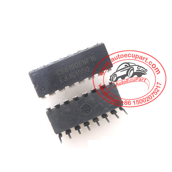 CS8190ENF16 (CS8190) Original New Air-Core Chip Tach Speedo Driver IC