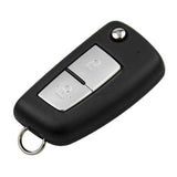 CWTWB1G767 Flip Remote Key 433MHz PCF7961M Hitag-AES 4A Chip for NISSAN Qashqai Pulsar Juke X-Trail  Micra 2 Button