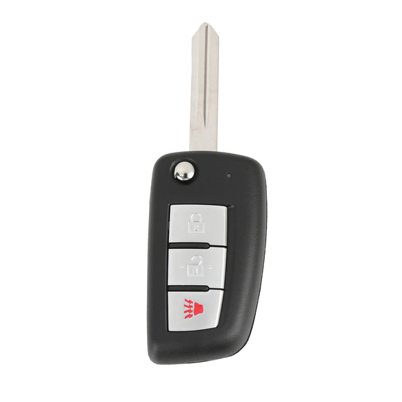 CWTWB1G767 Flip Remote Key 433MHz PCF7961M Hitag-AES 4A Chip for NISSAN Rogue 3 Button