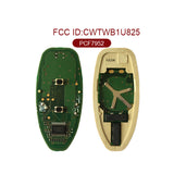 CWTWB1U825 285E3-1KA9D TWB1G662 Smart Key 433MHz for NISSAN Mircra Juke Note Leaf Cube Renault Alaska 2 Button