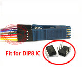 DIP8 IC Test Clip 8-PIN DIP-8 Chip Clip (POMONA 5208) pitch 2.54MM