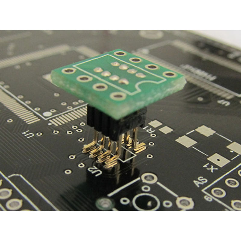 2pcs DIP8 to SOP8 Adapter SOIC8 Socket PCB 1.27mm / 2.54mm Adapter 8pi ...