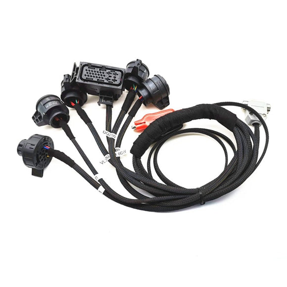 (DQ250 02E/0D9) DQ200 VL381 VL300 DQ500 DL501 for VW Audi Gearbox Adapter Test Platform Cable for PCMTuner, PCMFLASH, KTAG ECU Clone Programmer