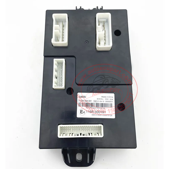 F03H00A041 Original New 320000V1 SMCV-SV61-C00075126 BCM for LDV Maxus V80 Body Control Module (Compatible C00038113, C00033561)