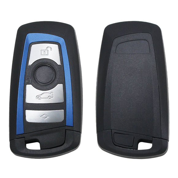 FEM Keyless Full Smart Remote Car Key Fob 3 Buttons 433.2MHz PCF7953P Blue For BMW F Series 2013 2014 2015 2016 3 Series F30