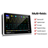 FNIRSI-1013D Digital USB Oscilloscope 1013D 2 Channels 100MHz*2 Band Width 1GSa/s Sampling Rate 7In TFT LCD Screen