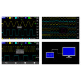 FNIRSI-1013D Digital USB Oscilloscope 1013D 2 Channels 100MHz*2 Band Width 1GSa/s Sampling Rate 7In TFT LCD Screen