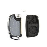 Flip Remote Key Shell Case for Hyundai Solaris ix35 ix45 ELANTRA Santa Fe Verna Solaris 3 Buttons HY15R