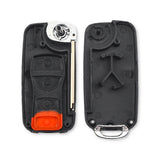 Flip Remote Key Shell Case for INFINITI G35 I35 350Z Nissan Sentra Altima Maxima 4 Button