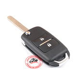 Flip Remote Key 433MHz 2 Button for Changan CX70