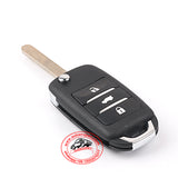 Flip Remote Key 433MHz 3 Button for Changan CS35 2017