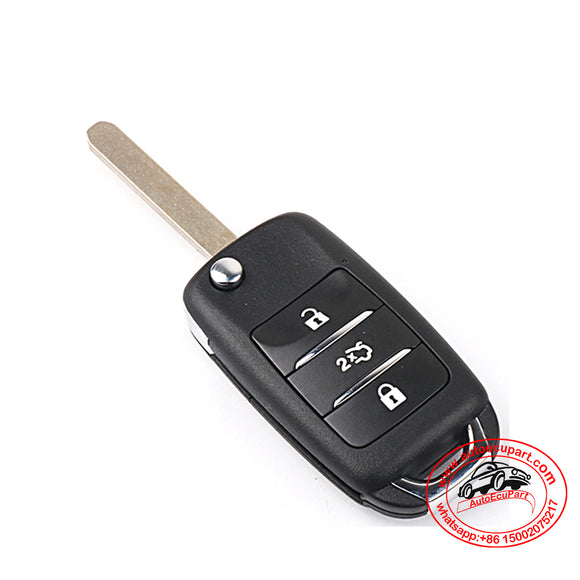 Flip Remote Key 433MHz 3 Button for Changan CS55