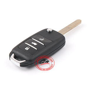 Flip Remote Key 433MHz 3 Button for Changan RAETON V7 BT3158A