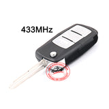 Flip Remote Key 3 Button 433MHz for Dongfeng DFSK JOYEAR