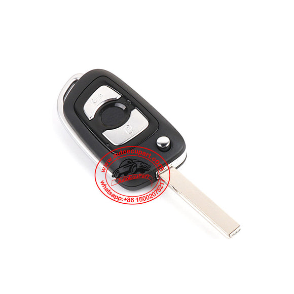 Flip Remote Key 433MHz ID46 2 Button for Brilliance V3 H230 H220 H3