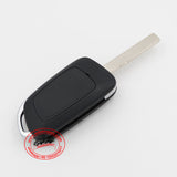 Flip Remote Key 433MHz ID46 2 Button for Brilliance V6