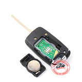 Flip Remote Key 433MHz ID46 3 Button for Geely GLEAGLE GX7 (Fixed Code) (Tri-ring Auto Electric)