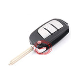 Flip Remote Key 433MHz 3 Button for JAC Refine S3 S5