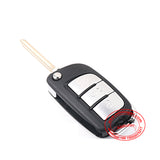 Flip Remote Key 433MHz 3 Button for JAC Refine S3 S5