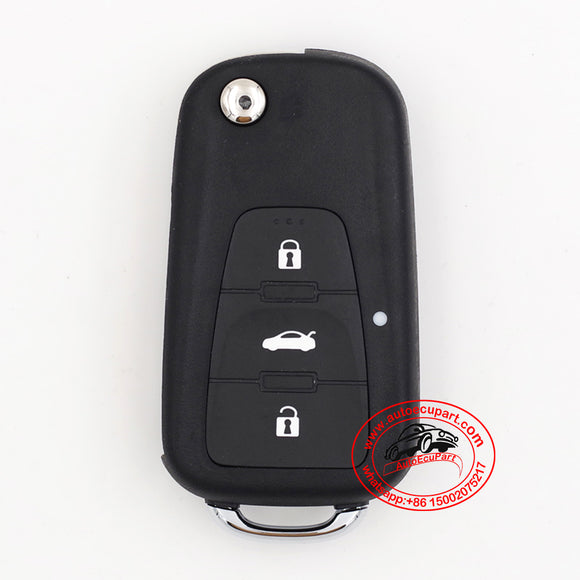 Flip Remote Key 433MHz ID46 Chip 3 Button for MG5