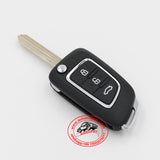 Flip Remote Key 433MHz ID47 3 Button for Dongfeng DFSK AX5 AX7