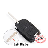 Flip Remote Key Shell Case 2 Button for Geely GLEAGLE Left Blade