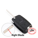 Flip Remote Key Shell Case 2 Button for Geely GLEAGLE Right Blade