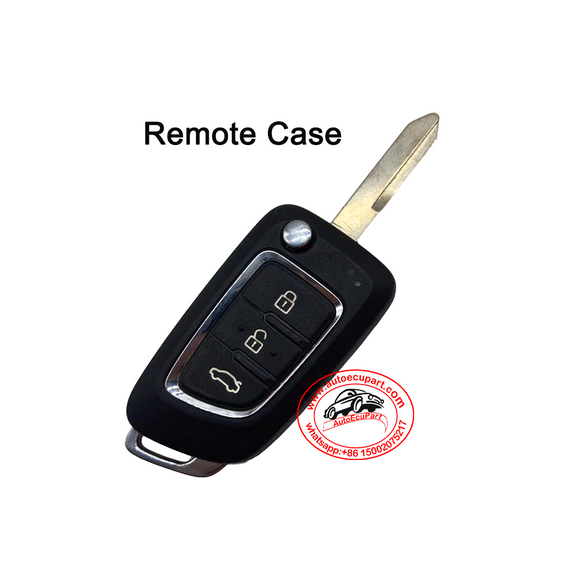 Flip Remote Key Shell Case 3 Button for Dongfeng DFSK AX3 A30